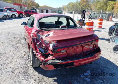 2002 Ford Escort Zx2 z USA, uszkodzony, nr VIN 3FAFP11342R112233